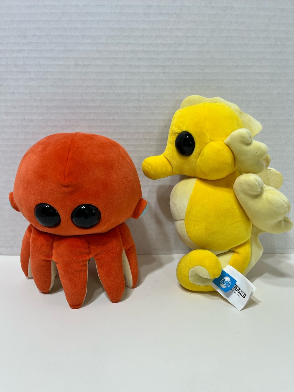 ADOPT ME Roblox plush pets octopus and seahorse stuffed animals toys no codes